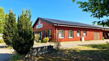 Preisssenkung : Gewerbebetrieb mit 3 Hallen, Büro und möglicher Wohnung., 24783 Osterrönfeld, Halle/Lager/Produktion