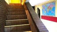 Treppe ins OG - Leben mit Störchen am Naturschutzgebiet