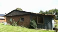 Garage Rückseite - Leben mit Störchen am Naturschutzgebiet