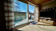 Wohnzimmer zum Balkon - Wunderbarer Balkon auf der Sonnenseite