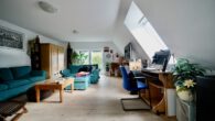 Wohnzimmer OG - Zweifamilienhaus am Kanal